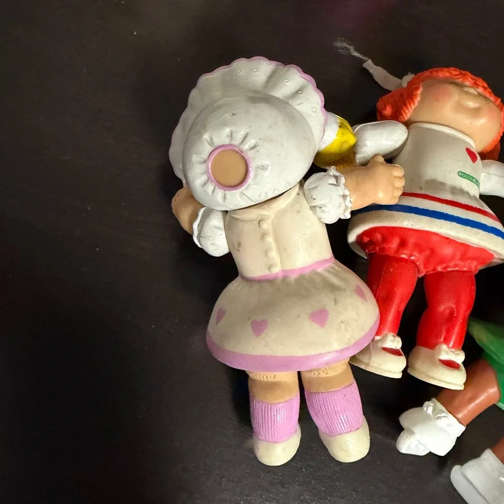 Vintage 1994 Cabbage Patch Kids PVC Mini Figures Lot of 6 Collectible Toys 90s